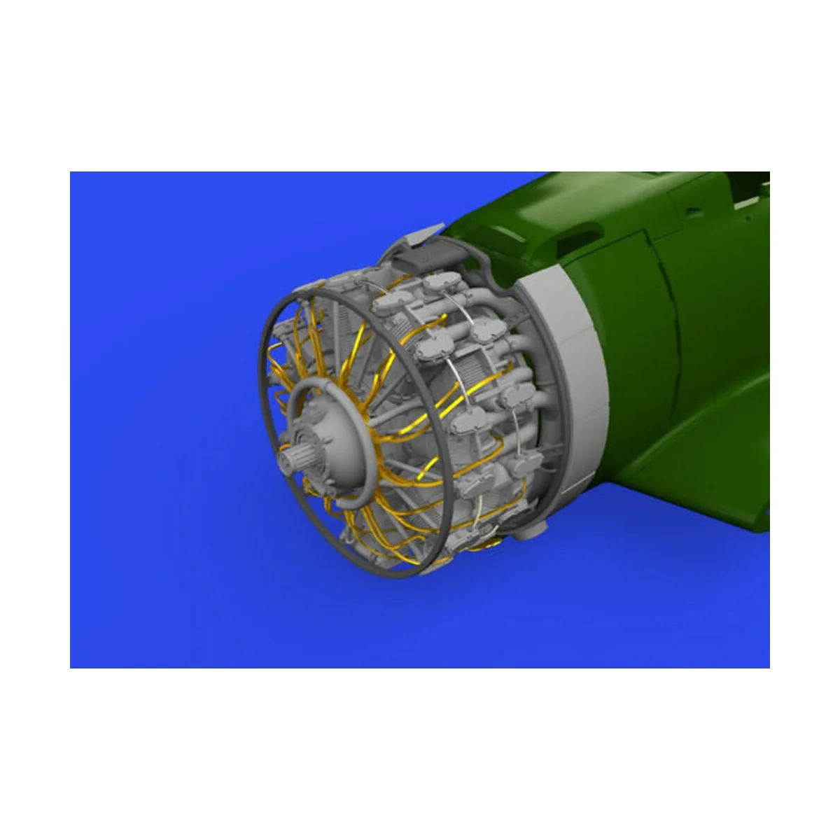 A6M2 engine complete PRINT, 1/48 - Eduard Accessories 648763