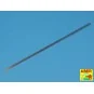 Steel round 0, 3mm length 250mmx12pcs - Aber Models SR 03