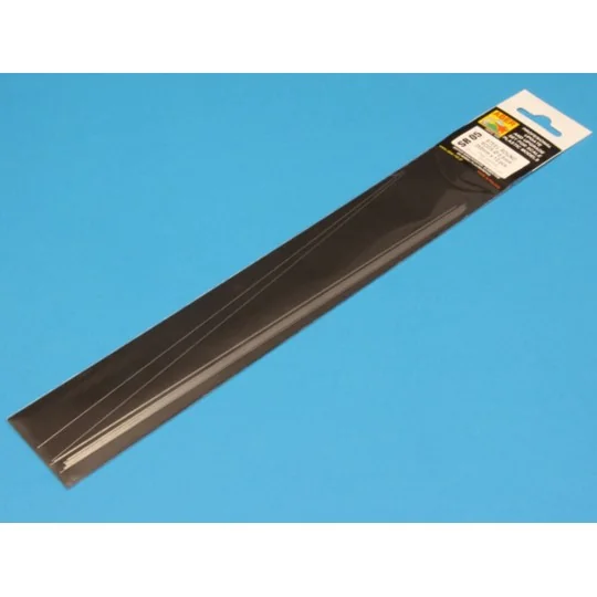 Steel round rods O 0, 5mm length 250mm x12 pcs. - Aber Models SR 05