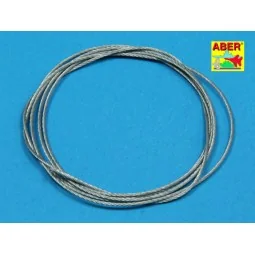 Stainless Steel Towing Cables 0, 9mm 1 m long - Aber Models TCS 09 2