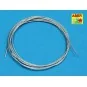 Stainless Steel Towing Cables O 0, 6mm, 1 m long - Aber Models TCS 06