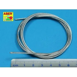 Stainless Steel Towing Cables O 1, 5 mm, 1 m long - Aber Models TCS 15 2