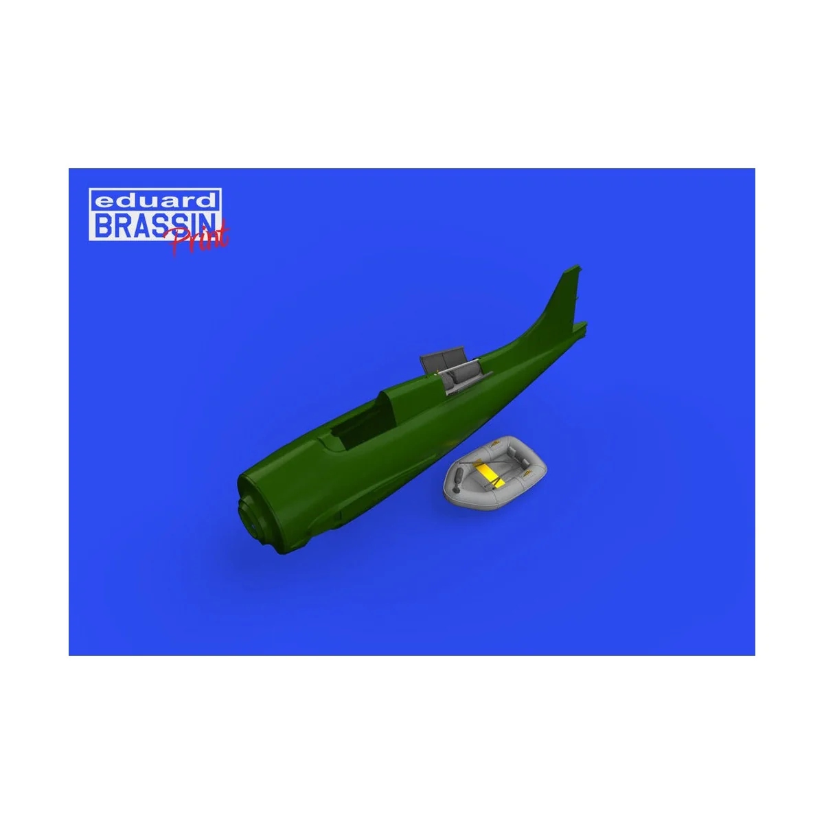 F4F-3 life raft PRINT, 1/48 - Eduard Accessories 648770