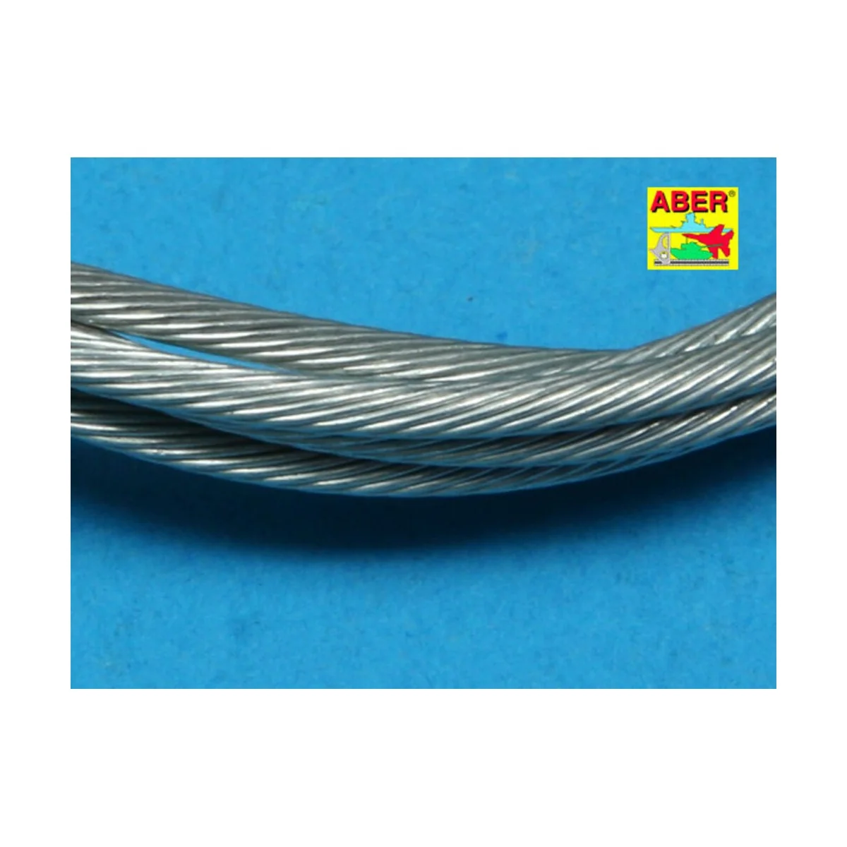 Stainless Steel Towing Cables O 2, 0 mm, 1 m long - Aber Models TCS 20