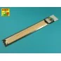 Limewood slats 2 x 10 x 245mm x 7 pcs. - Aber Models WL 2X10