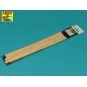 Limewood slats 3 x 10 x 245mm x 7 pcs. - Aber Models WL 3X10
