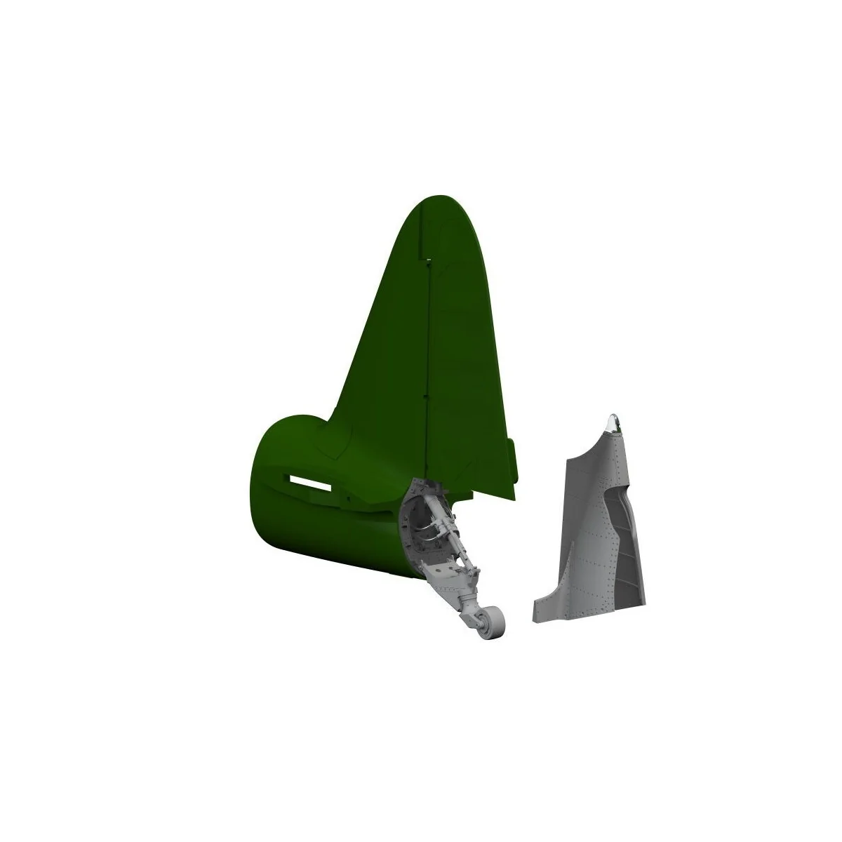 A6M2 tailwheel PRINT, 1/48 - Eduard Accessories 648772