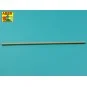 Wood round rods 5mm length 245mm x 6 pcs. - Aber Models WR5