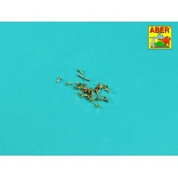 Turned Hexagonal bolts (1, 34x1, 60mm) x 30 pcs., 1/16 - Aber Model... 2