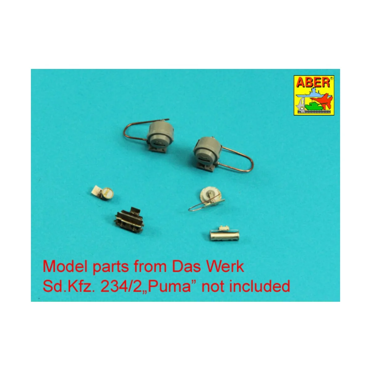 German Accessories for Horn, Notek, Front, Tail & Convoy Lights, 1/...