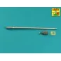 105mm D1504 L/44 barrel with muzzle brake for Sherman M51, 1/35 - A...