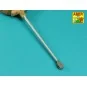 105mm D1504 L/44 barrel with muzzle brake for Sherman M51, 1/35 - A...