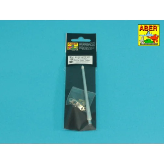 German 5cm KwK39 Barrel for Sd.Kfz.234/2 PUMA (Das Werk model), 1/1...