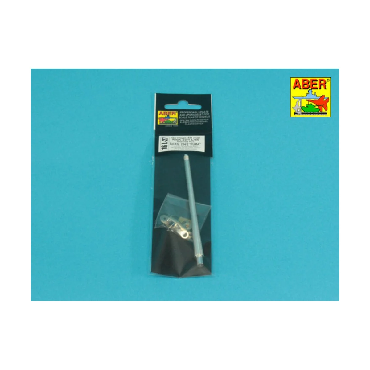 German 5cm KwK39 Barrel for Sd.Kfz.234/2 PUMA (Das Werk model), 1/1...