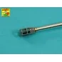 105mm D1504 L/44 barrel with muzzle brake for Sherman M51, 1/35 - A...