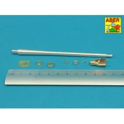 German 5cm KwK39 Barrel for Sd.Kfz.234/2 PUMA (Das Werk model), 1/1... 2