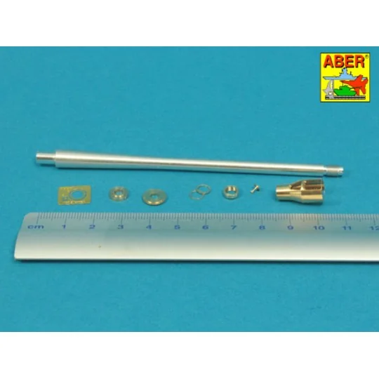 German 5cm KwK39 Barrel for Sd.Kfz.234/2 PUMA (Das Werk model), 1/1...