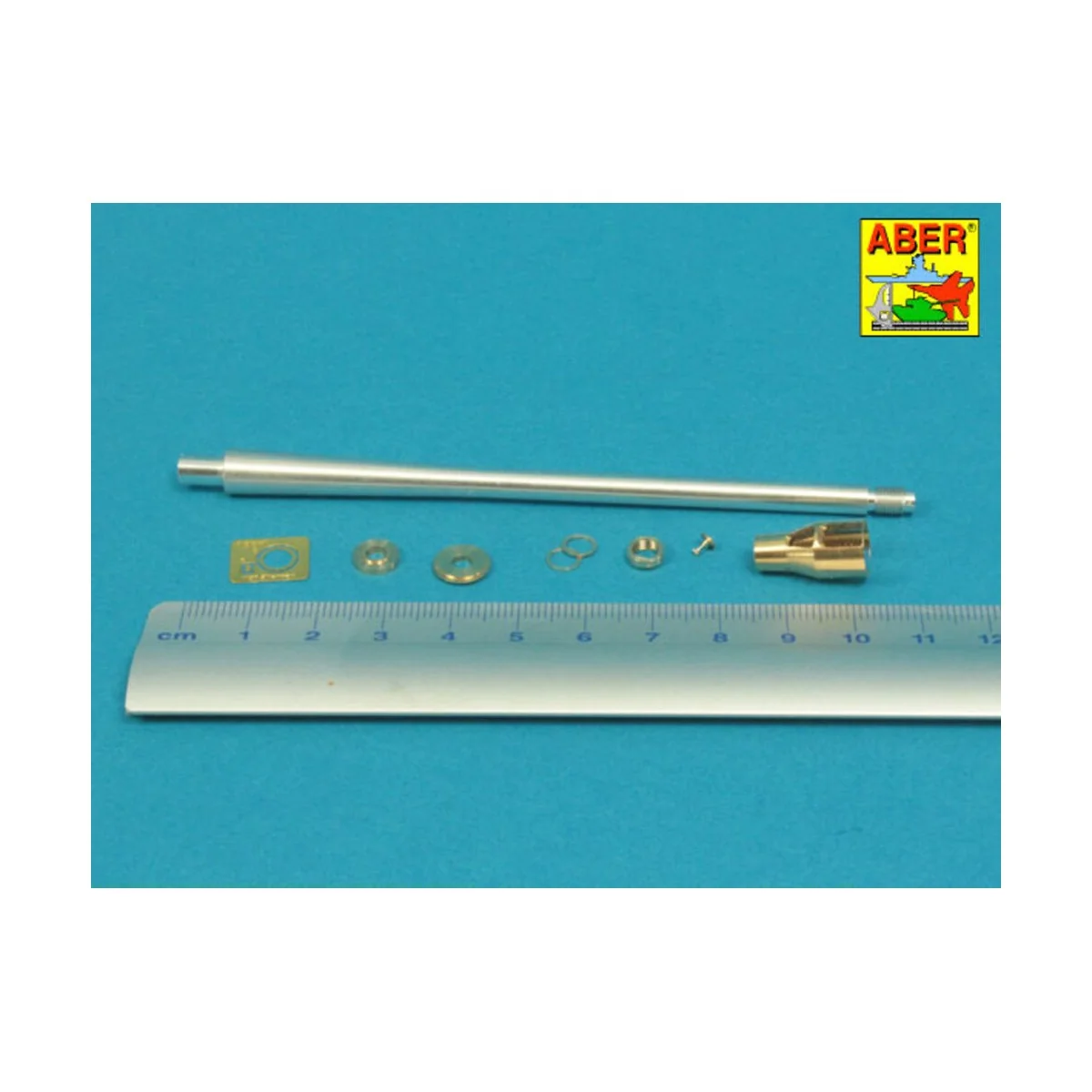 German 5cm KwK39 Barrel for Sd.Kfz.234/2 PUMA (Das Werk model), 1/1...