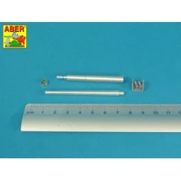 Gun barrel for 37 mm M6 gun used on US M8 Greyhound (Andy`s), 1/16 ... 2