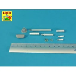 120 mm L/44 Barrel for German Tank Leopard 2A4/A5 (Universal), 1/35... 2