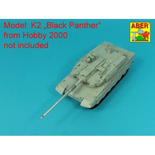 120 mm L/55 CN08 Barrel to K2 Tank Black Panther, 1/35 - Aber Model...