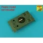 WEIGHT FOR PLASTIC MODELS 25 x 9 mm x 4 pcs. - Aber Models MW-09