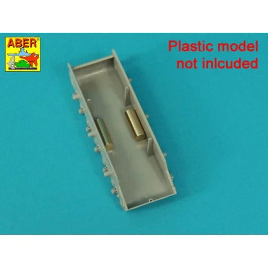 WEIGHT FOR PLASTIC MODELS 25 x 9 mm x 4 pcs. - Aber Models MW-09