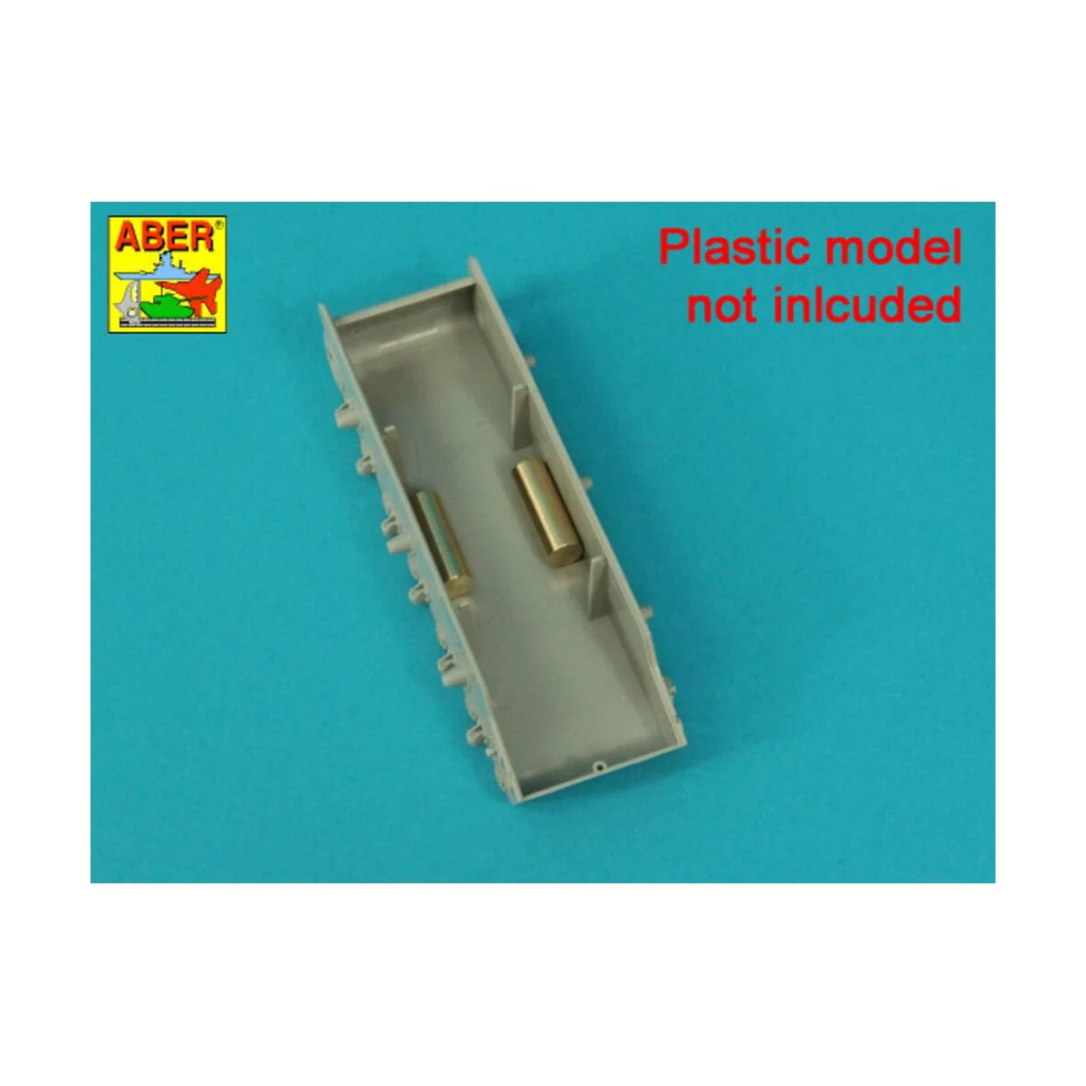 WEIGHT FOR PLASTIC MODELS 25 x 9 mm x 4 pcs. - Aber Models MW-09