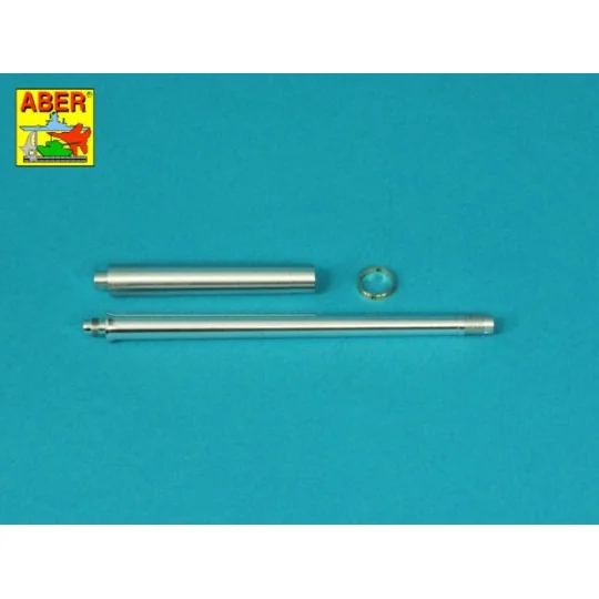 Barrel for German 75 mm PaK 40 gun without muzzle brake, 1/16 - Abe...
