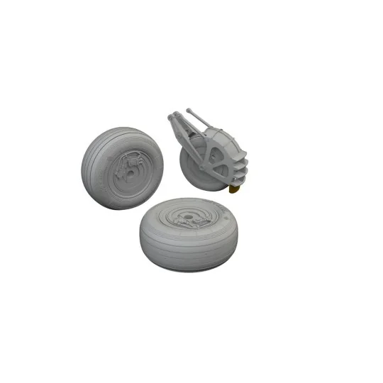 Su-25 wheels - Eduard Accessories 648780