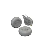 Su-25 wheels - Eduard Accessories 648780