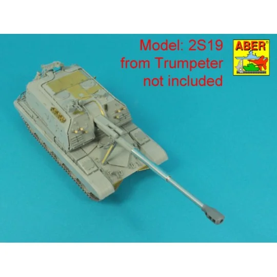 152mm 2A64 Barrel to Russian 2S19 Howitzer MSTA-S, 1/35 - Aber Mode...