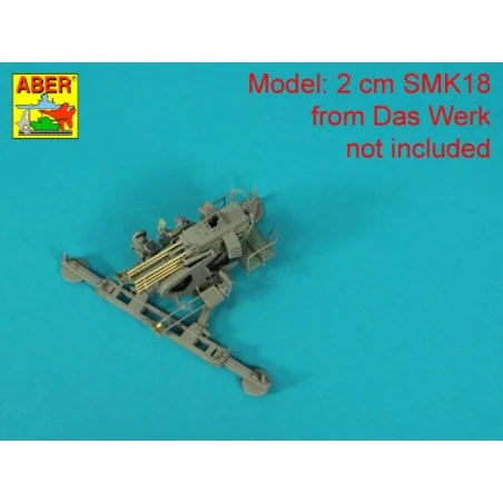 2cm 8 barrels to SMK 18 typ 2 Salvehmaschinenkanone, 1/35 - Aber Mo...