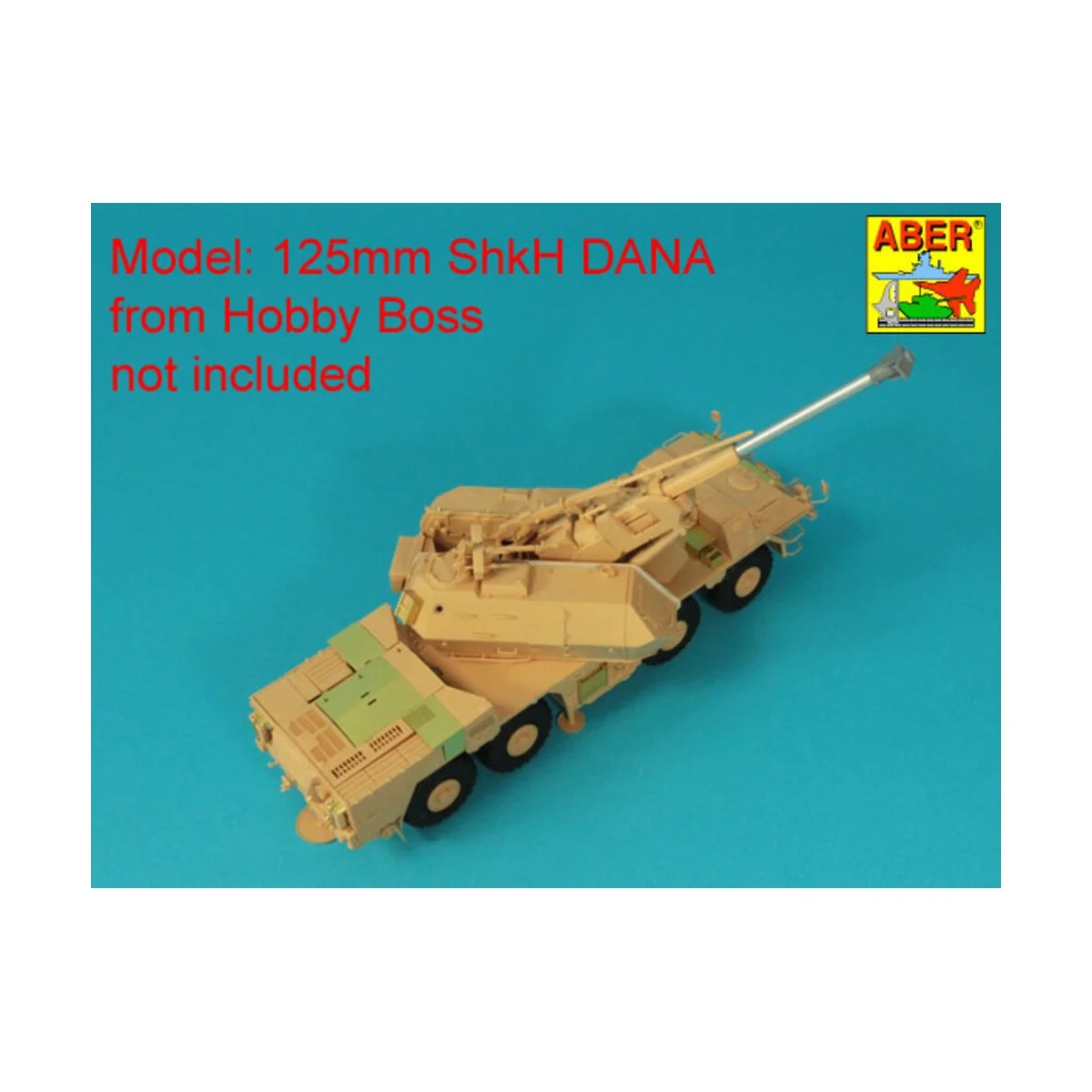 152mm Barrel to ShKH Self-propelled Howitzer DANA vz.7, 1/35 - Aber...