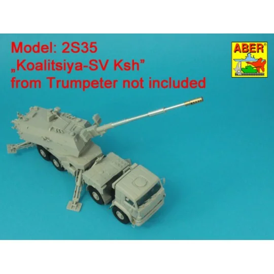 152mm 2A88 barrel to Russian 2S35-1 SPH MSTA-S Koalitsiya-SV, 1/35 ...