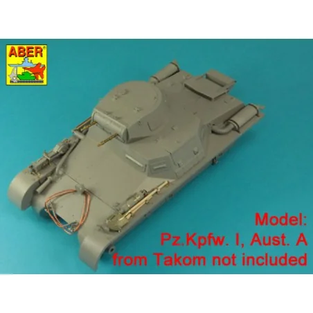 Pz.Kpfw. I, Ausf.A/B (Sd.Kfz. 101) Tool & Equipment holders, 1/16 -...