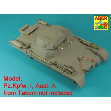 Pz.Kpfw. I, Ausf.A/B (Sd.Kfz. 101) Tool & Equipment holders, 1/16 -...