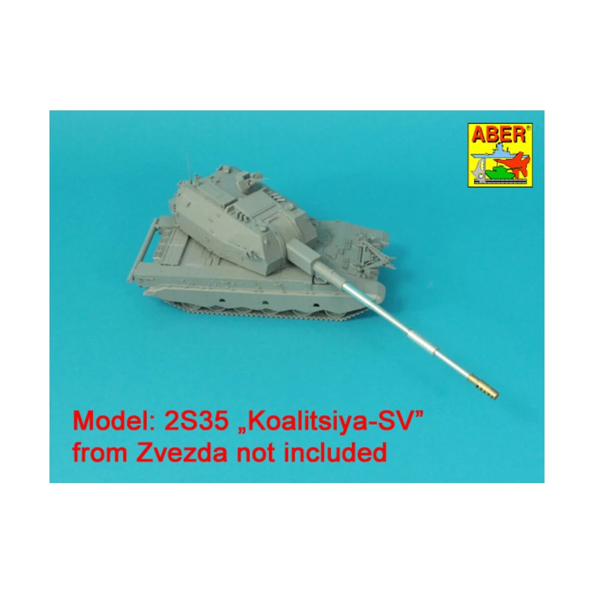 152mm 2A88 barrel to Russian 2S35-1 SPH MSTA-S Koalitsiya-SV, 1/35 ...