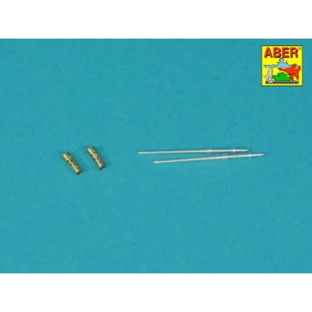 Set of 2 barrels for U.S cal .50 Browning M2 HB, 1/35 - Aber Models...