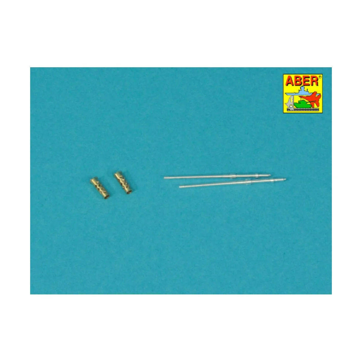 Set of 2 barrels for U.S cal .50 Browning M2 HB, 1/35 - Aber Models...