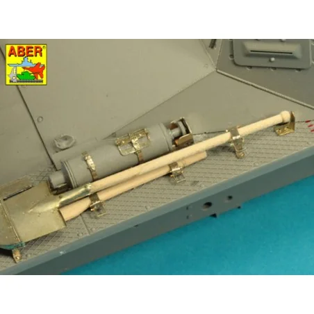 Pz.Kpfw. I, Ausf.A/B (Sd.Kfz. 101) Tool & Equipment holders, 1/16 -...
