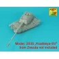 152mm 2A88 barrel to Russian 2S35-1 SPH MSTA-S Koalitsiya-SV, 1/35 ...