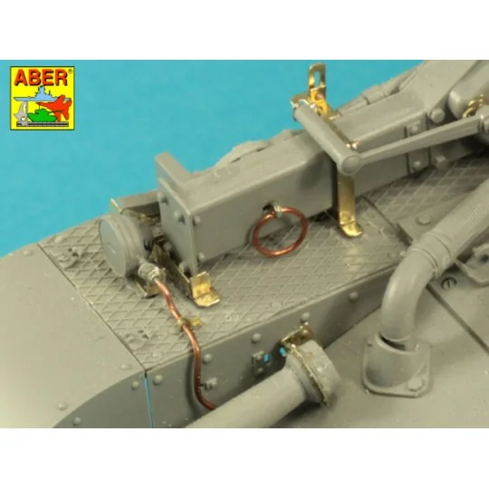 Pz.Kpfw. I, Ausf.A/B (Sd.Kfz. 101) Tool & Equipment holders, 1/16 -...