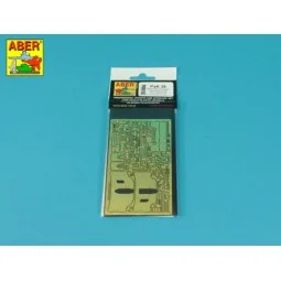 German A/T Gun PAK 38 (only plate), 1/35 - Aber Models 35096X 2