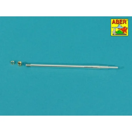 90 mm M3 barrel with thread protector for tank destroyer M36, 1/35 ...