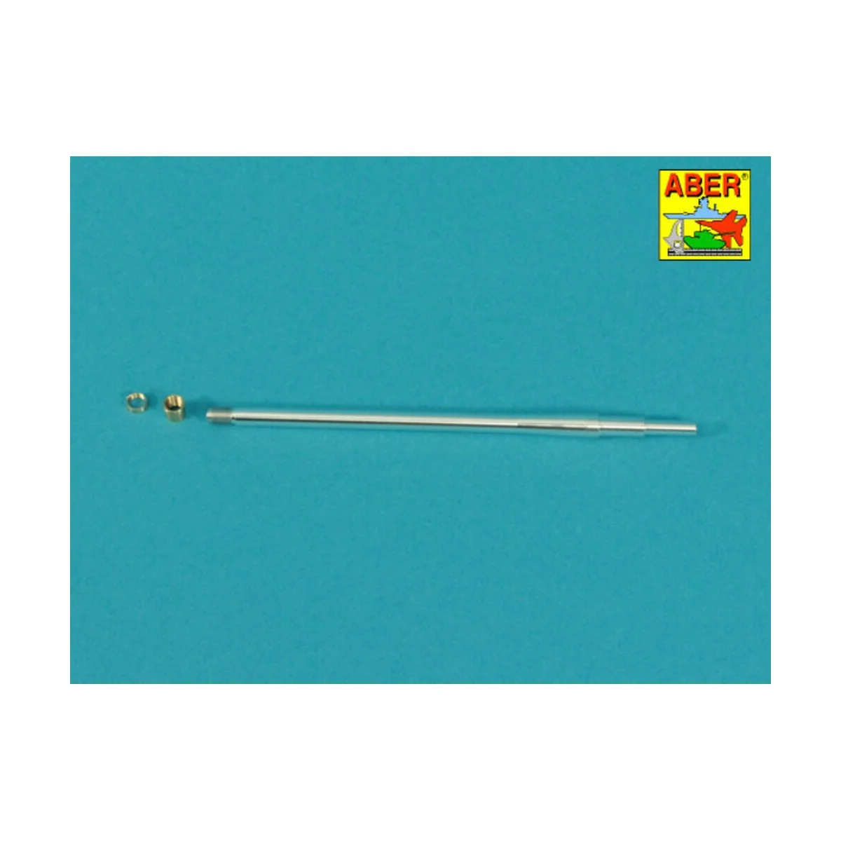 90 mm M3 barrel with thread protector for tank destroyer M36, 1/35 ...