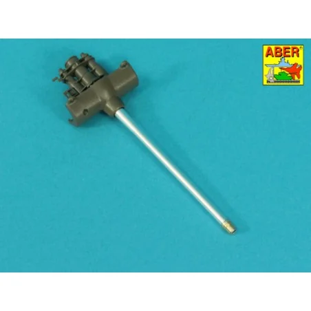 90 mm M3 barrel with thread protector for tank destroyer M36, 1/35 ...