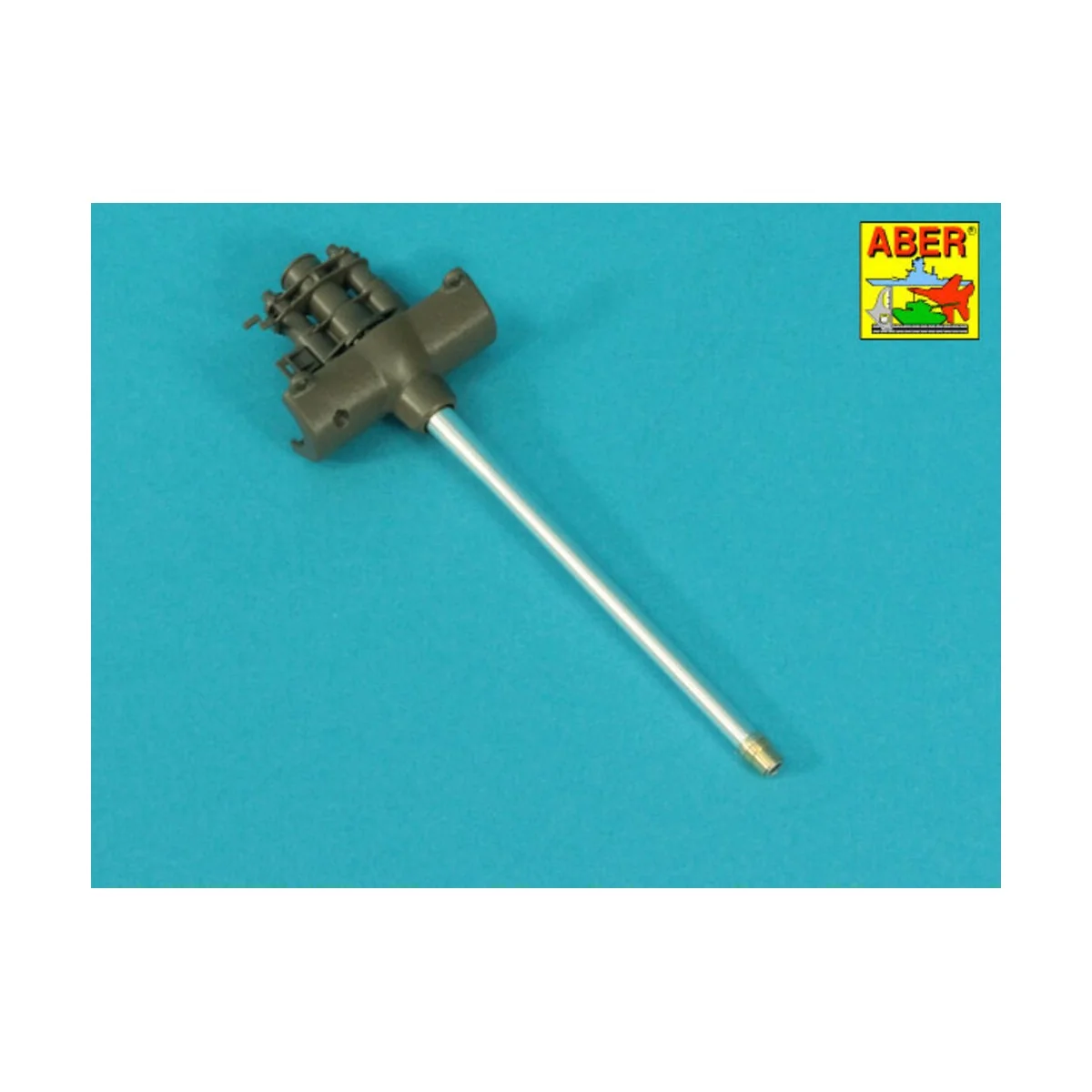 90 mm M3 barrel with thread protector for tank destroyer M36, 1/35 ...