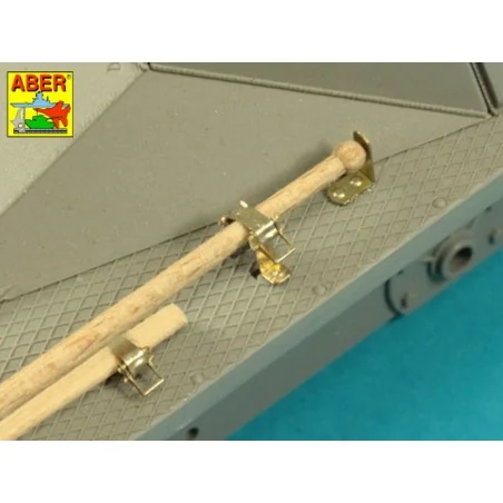 Pz.Kpfw. I, Ausf.A/B (Sd.Kfz. 101) Tool & Equipment holders, 1/16 -...