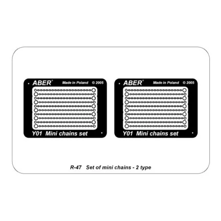 Set of mini chains 2 type - Aber Models R-47